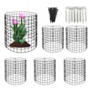 Eunika 18 Pcs Round Plant Protector from Animals, 6 Pack