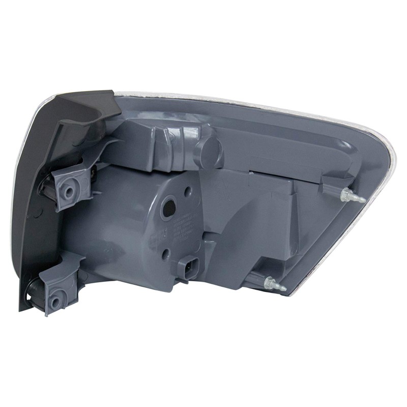 TRQ Driver Side Outer Tail Light Assembly Compatible with 2007-2012