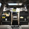 GMQ Back Seat Car Organizer 1 Pack,Backseat Organizer with Tray,Multifunctional