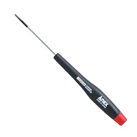 ANEX No.3450 Precision Screwdriver, 0.07-Inch (1.8 mm) Flat Head x 2.0 Inches (50 mm)