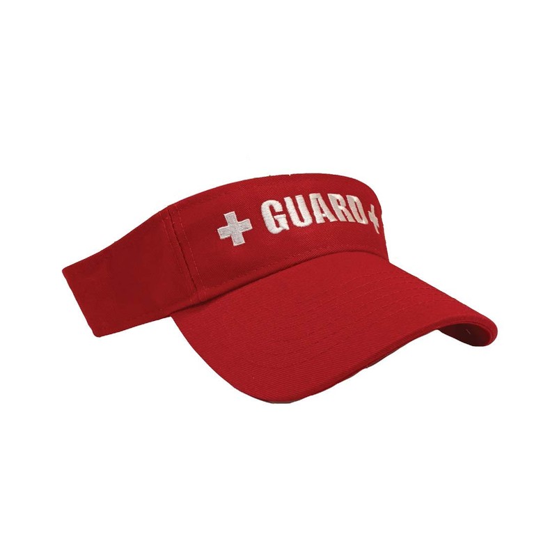 Guard Red Visor - Sun Protection Beach for Women, Men