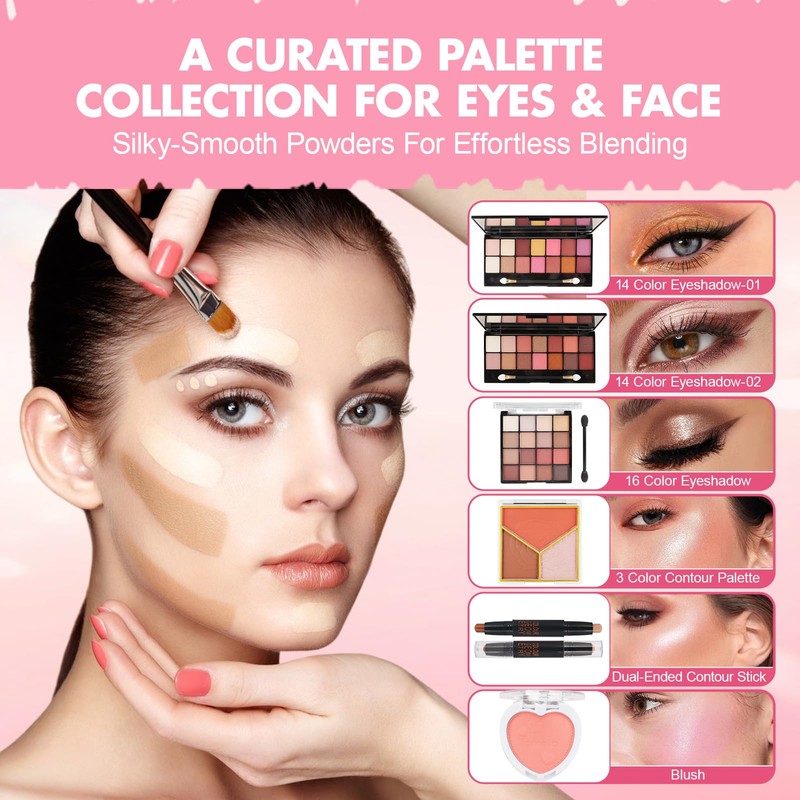 Makeup Kit for Teens & Girls, Makeup Gift Set for