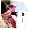 SAFIGLE 4pcs Hair Highlighting Cap Brush for Women Men Hair