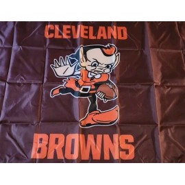 Unbranded Cleveland Browns Flag Banner 3'x5' Dawg Pound