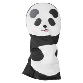 PU Leather Golf Wood Head Covers Waterproof Cartoon Thicken Plush No. 1 Golf Club Headcover