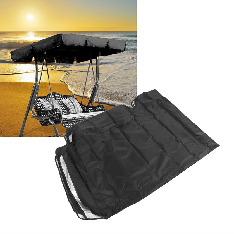 Swing Top Cover Waterproof Sunshade Swing Chair Protector for Garden