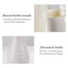 Unbreakable Vase for Flowers, Ceramic Look Plastic Vase for Home
