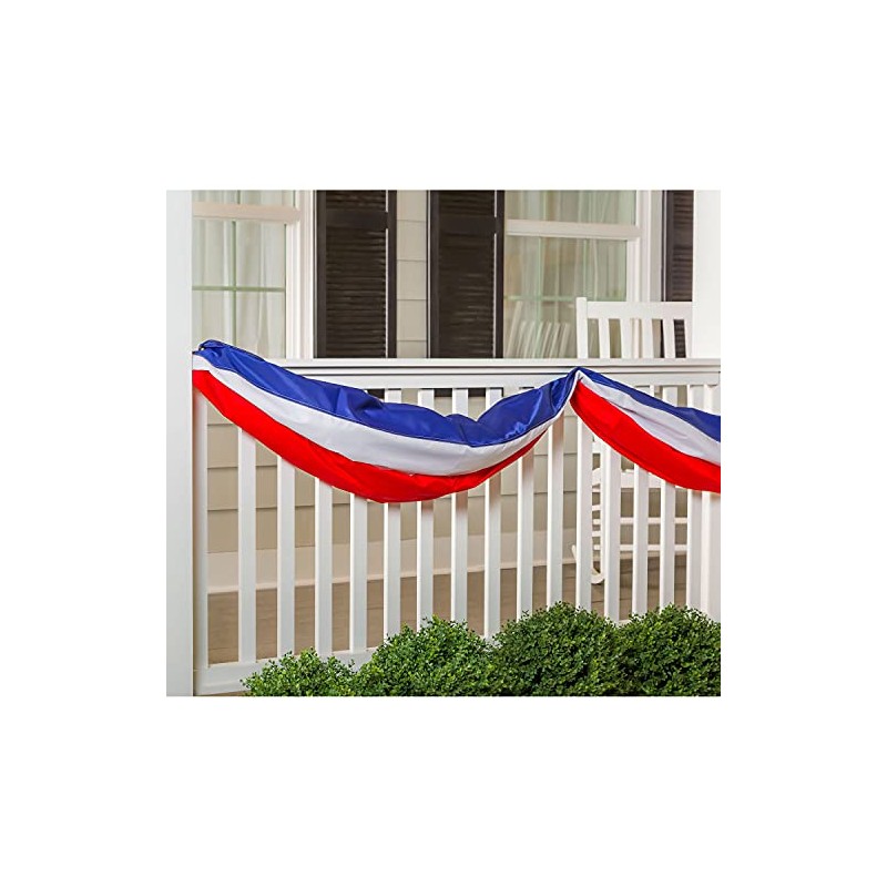Evergreen Flag Red White and Blue Panel