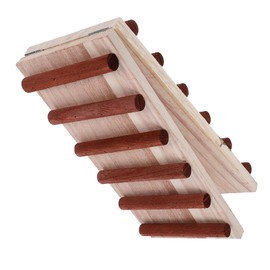 Gatuida Hamster Ladder for Pets Durable Climbing Plaything for Hamsters Chinchillas Gerbils Animal Cage Ornament Safe Activity Ladder for Pet Entertainment and Exercise