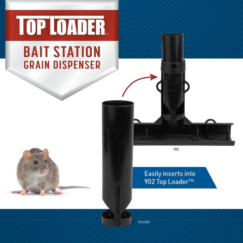 JT Eaton Top Loader Bait Station 902GBD Grain Bait Dispenser