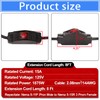Shengbowi Extension Cord with Switch 14/3 Heavy Duty 3 Prong