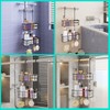 HapiRm Hanging Shower Caddy Organizer - No Drilling Shower Organizer