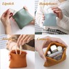 AL- FALAH Leather Shrapnel Automatic Closure Makeup Bags, Women Portable