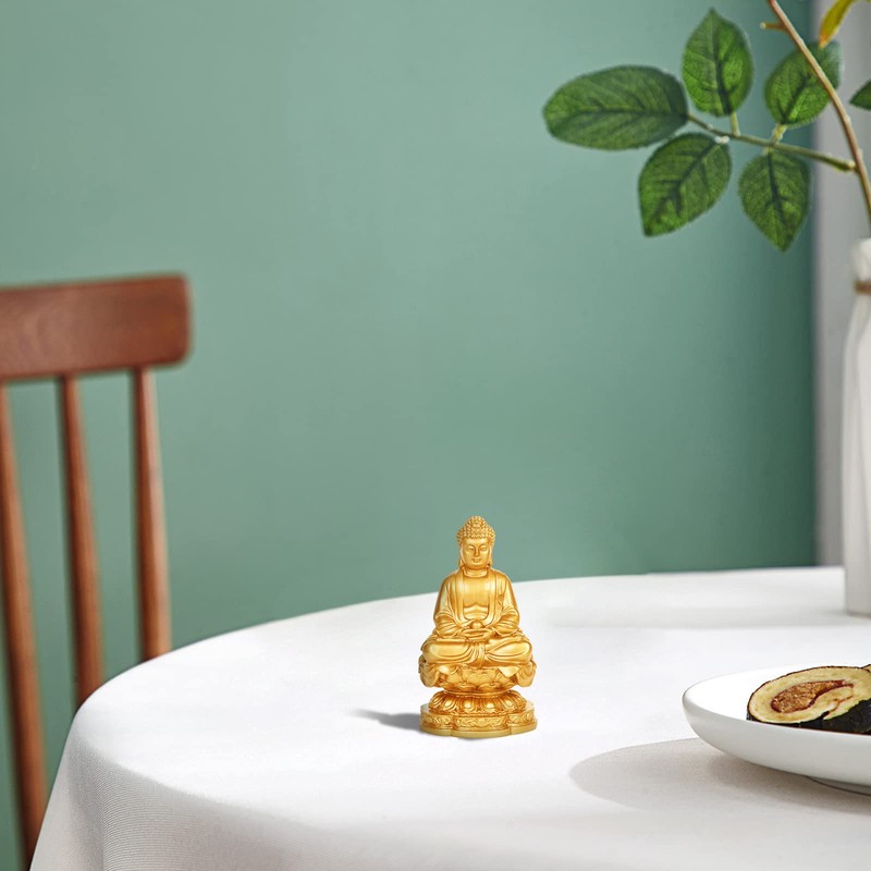 Buddha Buddha Statue Nyorai Statue Sitting Statue Object Amulet Luck