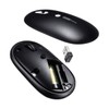 Sanwa Supply MA-WR187BK Quiet Wireless Mouse, 2.4 GHz, USB Connection,