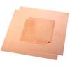 AcbbMNS 1 Piece 99.9% Pure Copper Sheet Metal 200x200mmx1mm T2