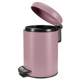 Kleine Wolke One 8058431858 Cosmetic Bin Stainless Steel / PP with Carry Handle, Rouge, 3L Capacity