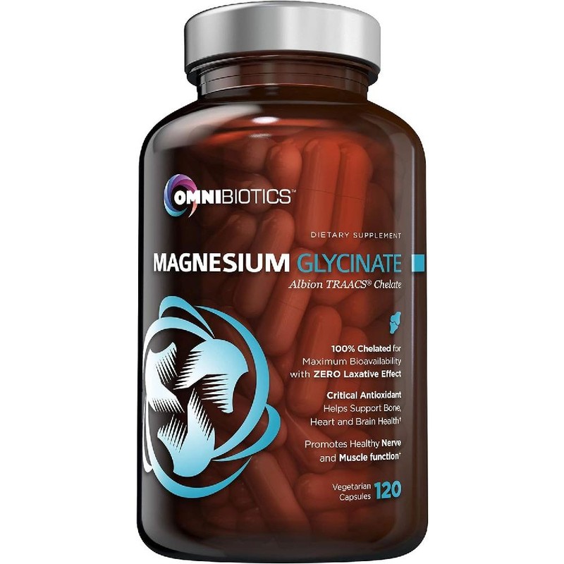 Magnesium glycinate 100 bisglycinate chelate 200mg 120 tablets 3 units,