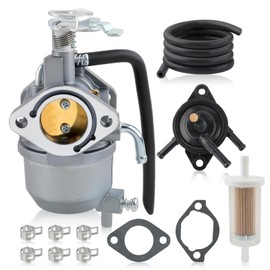 AUTOKAY 15003-2943 Carburetor for Kawasaki KAF400 2005-2019 Mule 600 610 SX XC SC 4x4 Carb Assembly 15004-0953 with Gasket Fuel Filter