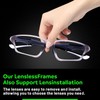 Tallew 1 Set Lensless Protective Glasses with Case Sport Goggles