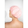 Brushworks Reversible Shower Cap - Heart Pattern