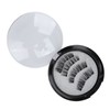 4pcs Magnetic Eyelashes Glue Free Magnetic Eyelash Clip Eyelashes Thick