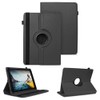 Nauc® Robust Premium Synthetic Leather Case Cover 360 ° Rotating
