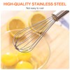 Newaner Whisk Set Stainless Steel, Whisk Set of 3 Includes