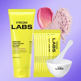 뉴블리 From Labs Protein Hair Treatment + Powder Pack Set BNS
