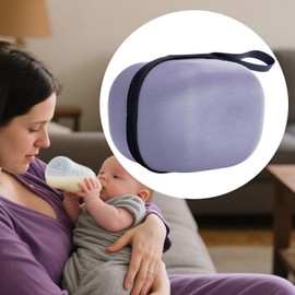 Breast Pump Bag, Daycare Carrying Case, Hard Wearable Breast Pump Bag with Compartments for Airplane Daycare Hospital Work Outdoor Travel