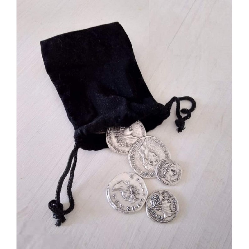 Roman Imperial Coins - Reproduction Antique Roman Coins - Silver-Plated