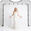 Forlogic 10x8ft Banner Backdrop Stand Kit，Heavy Duty Adjustable Photo Background