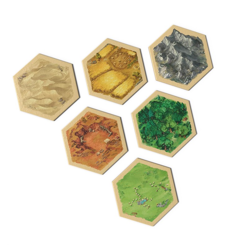 CATAN Board Game (6th Edition) Trade, Build & Settle in