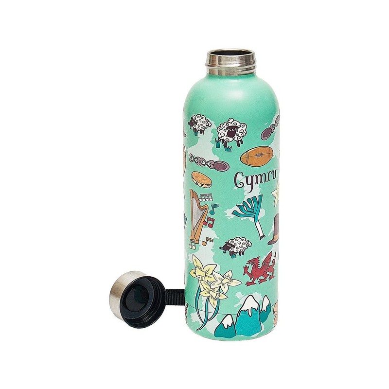 Eco Chic Reusable Thermal Bottle Stainless Steel Leakproof Insulated Water