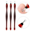 3Pcs Professional Cuticle Trimmer Cuticle Pusher Cuticle Knife Remover Dead