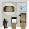 Unalakleet Men's Belt-Breathable Nylon Webbing Fully Adjustable Casual Belt Strap