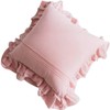 Antique Throw Pillow Case 45*45cm Fashion Pillowcase Ruffle Nordic Shabby