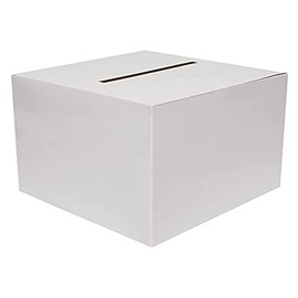 White Wedding Card Boxes 30cms x 30cms x 30cms