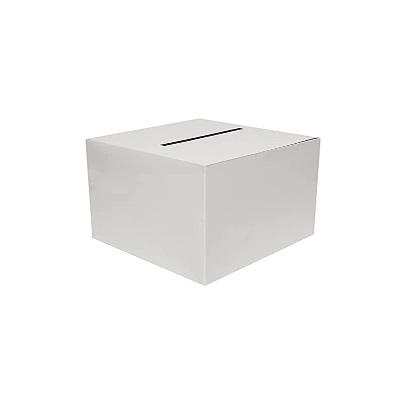 White Wedding Card Boxes 30cms x 30cms x 30cms
