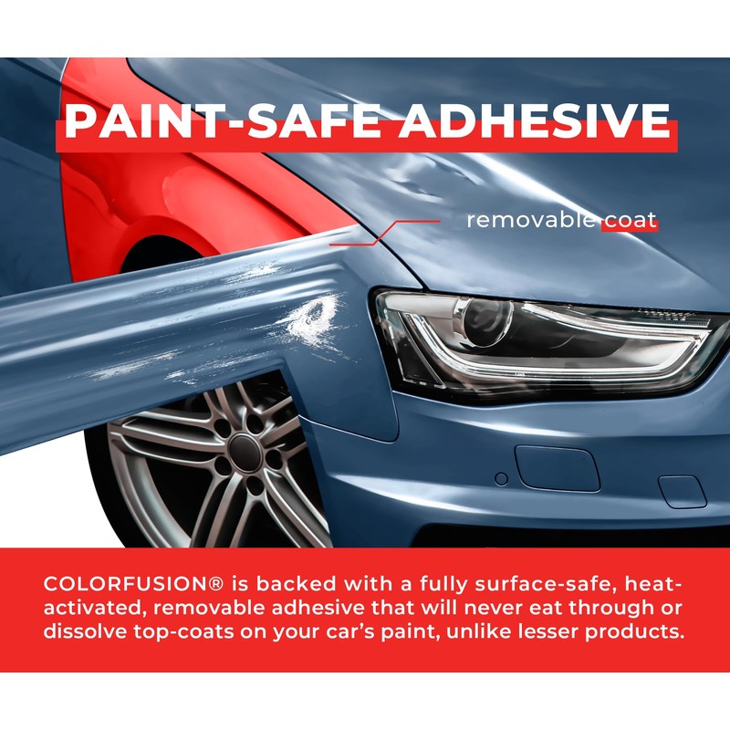 ColorFusion PPF by VViViD, Gloss China Blue Dry Apply PPF