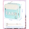 Mouse Ears Travel Case Multipocket Large Chenille Letter Mouse Ears