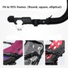 Baby Stroller Bumper Bar Adjustable Angle Armrest Detachable Stroller Bar