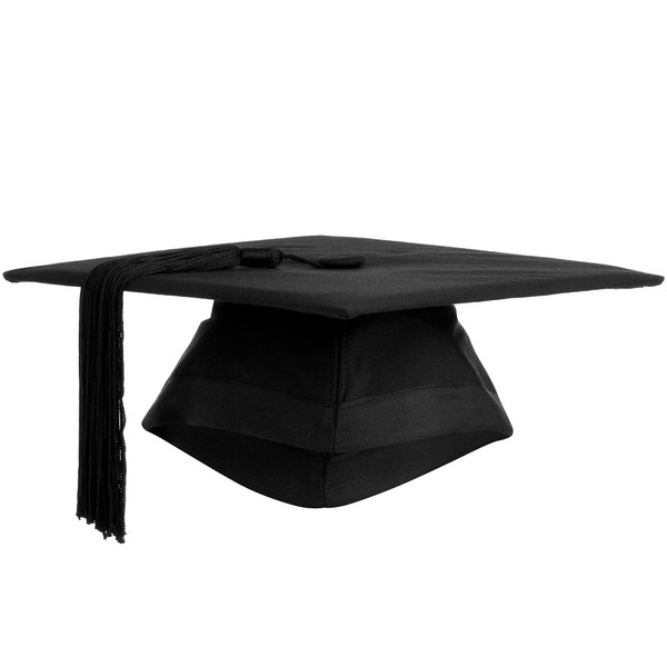 Ashington Fitted Graduation Cap - British Style Quality Mortarboard Choose