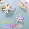 GORAIS Starfish Beach Wedding Hair Pins Bridal Hair Accessories Shell