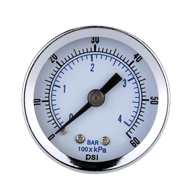 iplusmile 3pcs Psi Dual Scale Air Pressure Gauge Pressure Dial