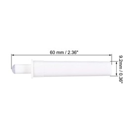 sourcing map Damper Buffers Soft Quiet Close for Cabinet Door Drawer White 5pcs
