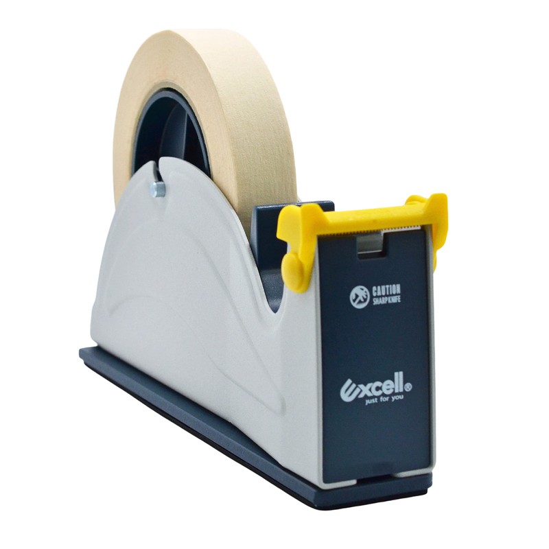 WOD TTD1SD Tabletop Steel Desktop Tape Dispenser, Blue & Gray