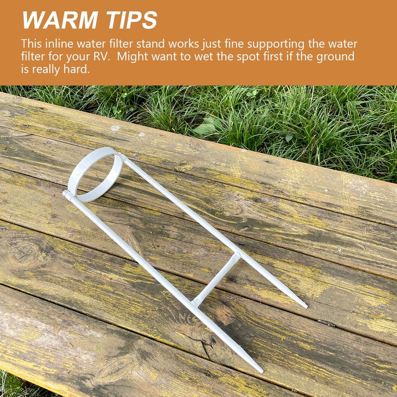 scottchen PRO RV Water Filter Stand, Keeps Water Filters Upright