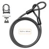Via Velo Heavy Duty U-Lock with 4-Digit Resettable Combination &