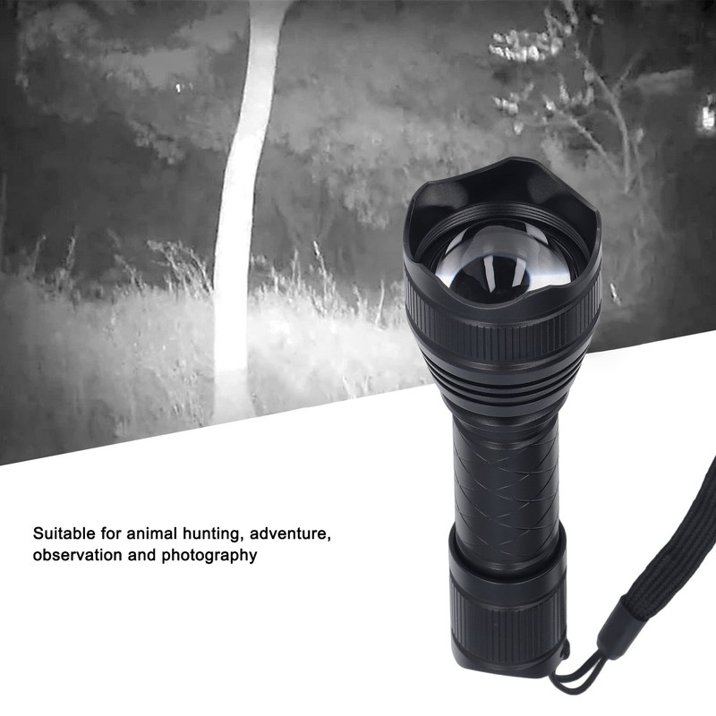 Infrared Flashlight T30 Infrared 850nm Night View Light Monitoring Source